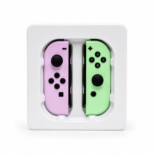Lilac and mint green third-party Joy-Con style controller pair for Nintendo Switch