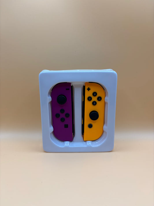 Puple & Orange Switch Controller Pair — Third-Party, Compatible with Nintendo Switch